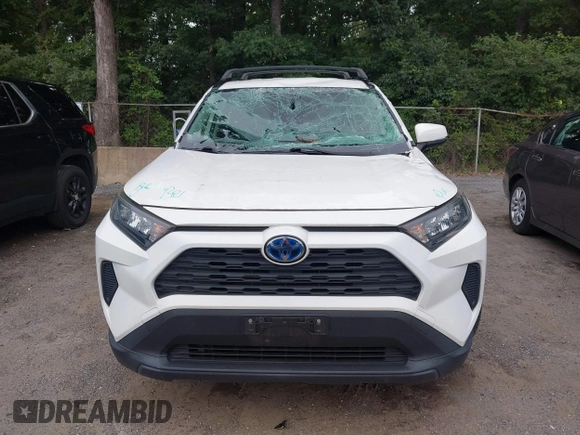2019 Toyota RAV4 Hybrid LE with VIN JTMMWRFV9KD021285, listed as a IAAI auction lot 42757660 with 74,870 mi miles and . Bid and sale history available at DreamBid. Image 12.