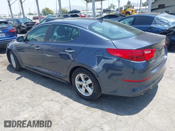 2015 Kia Optima LX with VIN 5XXGM4A78FG441226, listed as a IAAI auction lot 42576517 with 166,212 mi miles and . Bid and sale history available at DreamBid. Image 3.
