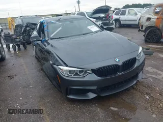 2015 BMW 4 Series 435i z VIN WBA3R1C56FK194883, wystawiony jako IAAI lot #42483038 z przebiegiem 73 742 mil mil oraz . Historia ofert i sprzedaży dostępna na DreamBid. Obrazek 1.