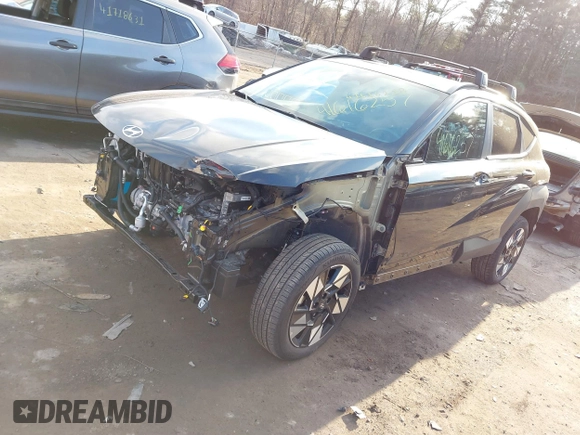 2024 Hyundai Kona SEL with VIN KM8HBCAB8RU163379, listed as a IAAI auction lot 41616257 with 7,449 mi miles and . Bid and sale history available at DreamBid. Image 18.