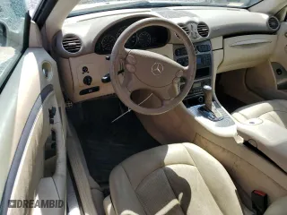 2004 Mercedes-Benz CLK-Class 3.2L with VIN WDBTJ65J64F069663, listed as a Copart auction lot 72249994 with 136,091 mi miles and Salvage Title. Bid and sale history available at carsss.com. Image 8.