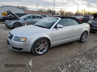 2006 Audi S4 with VIN WUARL48H46K900268, listed as a Copart auction lot 46163935 with 100,371 mi miles and Salvage Title. Bid and sale history available at carsss.com. Image 1.