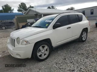 2009 Jeep Compass North with VIN 1J4FT47B49D196637, listed as a Copart auction lot 82918314 with 156,117 mi miles and Clean Title. Bid and sale history available at carsss.com. Image 1.