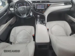 2019 Toyota Camry LE with VIN 4T1B11HK4KU715047, listed as a Copart auction lot 50161415 with 108,958 mi miles and Salvage Title. Bid and sale history available at carsss.com. Image 8.