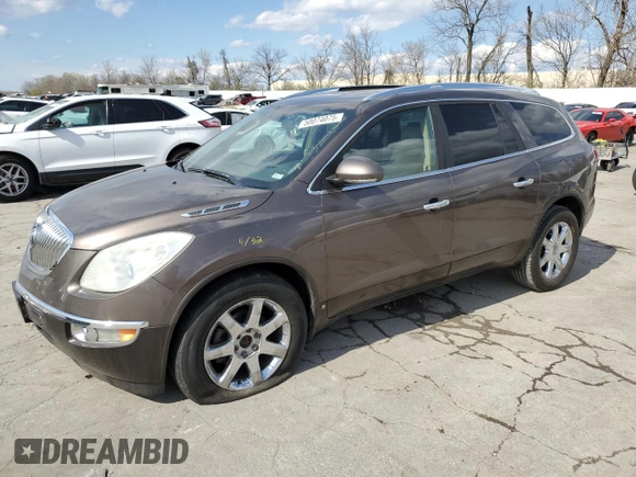 2009 Buick Enclave CXL with VIN 5GAER23D59J137143, listed as a Copart auction lot 50074075 with 222,761 mi miles and Salvage Title. Bid and sale history available at carsss.com. Image 1.