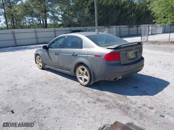 2005 Acura TL with VIN 19UUA66255A066542, listed as a IAAI auction lot 42060168 with 263,809 mi miles. Bid and sale history available at carsss.com. Image 3.