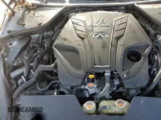 2020 Infiniti Q50 Luxe z VIN JN1EV7AR6LM255863, wystawiony jako Copart lot #62933915 z przebiegiem 52 980 mil mil oraz Szkoda całkowita • Salvage title. Historia ofert i sprzedaży dostępna na DreamBid. Obrazek 15.