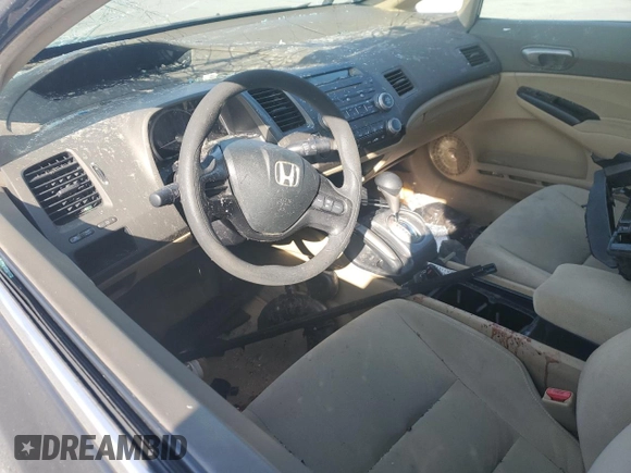 2006 Honda Civic LX with VIN 2HGFA16556H509538, listed as a Copart auction lot 45809795 with Not Provided miles and Salvage Title. Bid and sale history available at DreamBid. Image 8.