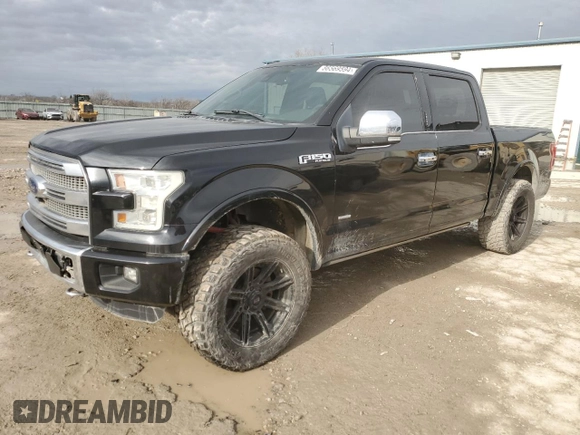 2016 Ford F-150 XLT with VIN 1FTEW1EG8GFC74621, listed as a Copart auction lot 86569594 with 130,578 mi miles and Salvage title. Bid and sale history available at DreamBid. Image 1.