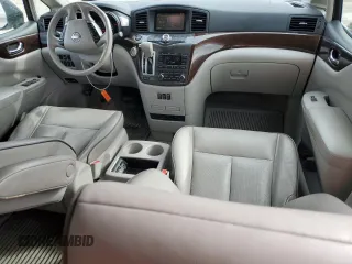 2012 Nissan Quest SL with VIN JN8AE2KPXC9033104, listed as a Copart auction lot 46652845 with 152,178 mi miles and Non Repairable. Bid and sale history available at carsss.com. Image 8.