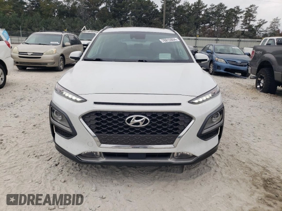 2020 Hyundai Kona Ultimate with VIN KM8K53A5XLU582171, listed as a Copart auction lot 78812804 with 44,302 mi miles and Salvage Title. Bid and sale history available at carsss.com. Image 5.