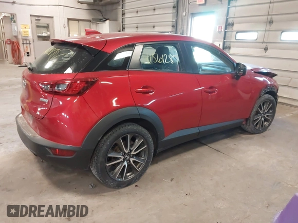 2017 Mazda CX-3 Touring with VIN JM1DKFC73H0175023, listed as a IAAI auction lot 41561287 with 110,669 mi miles. Bid and sale history available at carsss.com. Image 4.