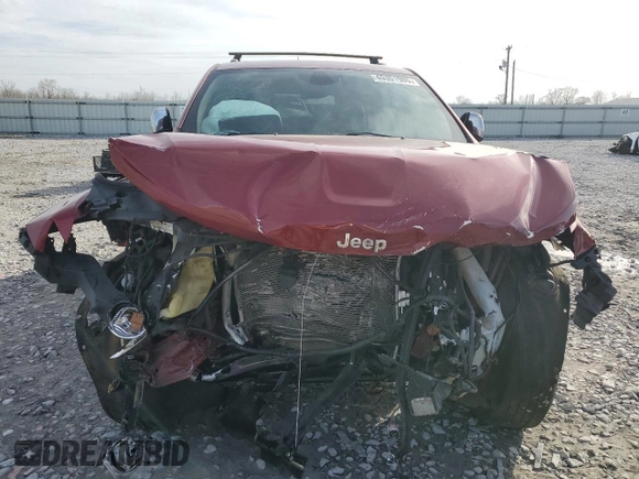 2012 Jeep Grand Cherokee Limited with VIN 1C4RJEBG9CC222924, listed as a Copart auction lot 45351985 with 219,598 mi miles and Salvage Title. Bid and sale history available at carsss.com. Image 5.