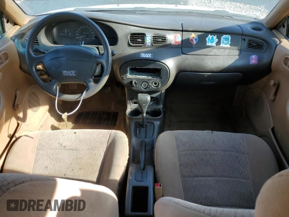 1997 Ford Escort LX with VIN 1FALP13P0VW403591, listed as a Copart auction lot 74321544 with 134,706 mi miles and Salvage Title. Bid and sale history available at DreamBid. Image 8.