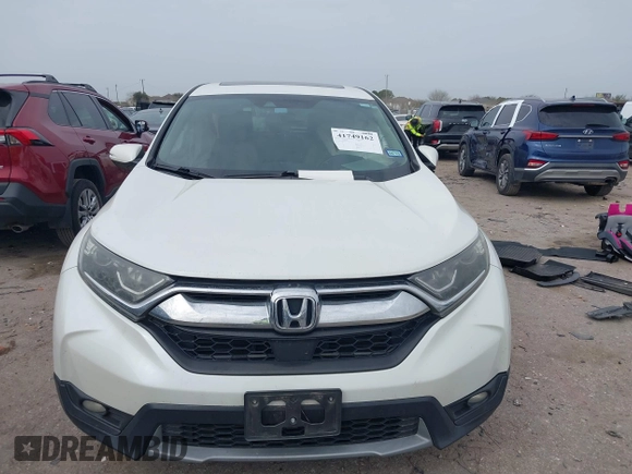 2017 Honda CR-V EX-L with VIN 2HKRW2H80HH640462, listed as a IAAI auction lot 41749162 with 85,098 mi miles. Bid and sale history available at carsss.com. Image 12.