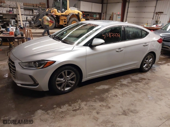 2017 Hyundai Elantra Limited with VIN 5NPD84LF3HH139099, listed as a IAAI auction lot 41882272 with 149,083 mi miles. Bid and sale history available at carsss.com. Image 17.