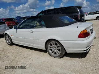 2003 BMW 3 Series 330Ci with VIN WBABS53463JU98716, listed as a Copart auction lot 74505954 with 0 mi miles and Non Repairable. Bid and sale history available at carsss.com. Image 2.