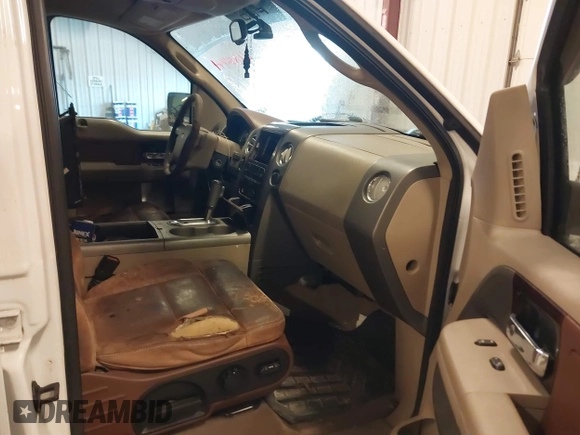 2005 Ford F-150 XLT with VIN 1FTPW14595KF12361, listed as a IAAI auction lot 41851791 with 140,015 mi miles. Bid and sale history available at carsss.com. Image 5.