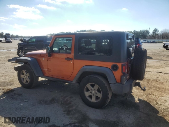 2010 Jeep Wrangler Rubicon with VIN 1J4BA6D17AL208835, listed as a Copart auction lot 41851855 with 107,771 mi miles and Salvage title. Bid and sale history available at DreamBid. Image 2.