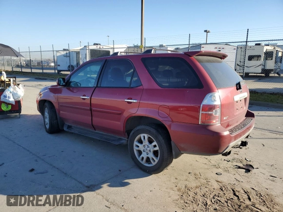 2006 Acura MDX Touring w/Navi with VIN 2HNYD18886H524583, listed as a Copart auction lot 88972425 with 193,778 mi miles and Salvage Title. Bid and sale history available at carsss.com. Image 2.