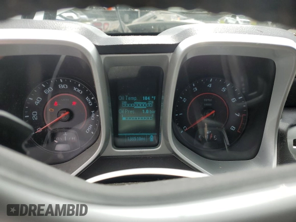 2014 Chevrolet Camaro LT с VIN 2G1FB1E38E9190035, выставлен на аукционе Copart как лот 58780185 с пробегом 138 518 миль миль и Списание • Salvage title. История ставок и продаж доступна на DreamBid. Изображение 9.