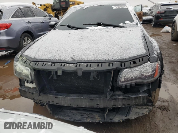 2014 Chrysler 300 with VIN 2C3CCAGG7EH383956, listed as a Copart auction lot 75958694 with 127,081 mi miles and Non Repairable. Bid and sale history available at carsss.com. Image 5.