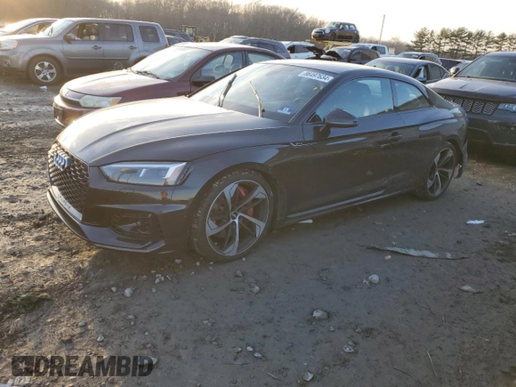2018 Audi RS 5 z VIN WUAPWAF57JA903959, wystawiony jako Copart lot #86497634 z przebiegiem 11 104 mil mil oraz Szkody całkowita. Historia ofert i sprzedaży dostępna na DreamBid. Obrazek 1.