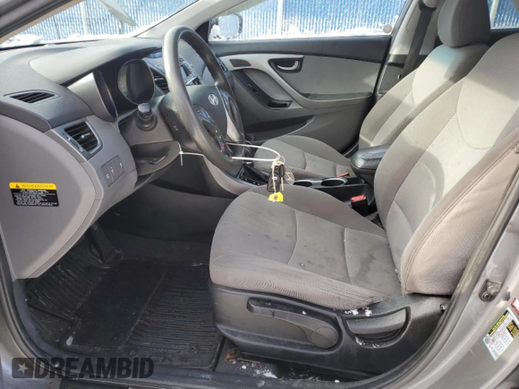 2014 Hyundai Elantra SE with VIN 5NPDH4AE7EH518869, listed as a Copart auction lot 44141385 with 264,604 mi miles and Salvage Title. Bid and sale history available at DreamBid. Image 7.
