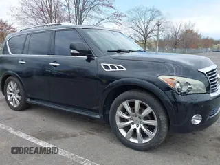 2012 Infiniti QX56 7-passenger z VIN JN8AZ2NEXC9020609, wystawiony jako IAAI lot #42026235 z przebiegiem 168 109 mil mil oraz . Historia ofert i sprzedaży dostępna na DreamBid. Obrazek 17.