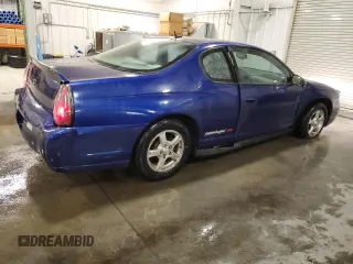 2005 Chevrolet Monte Carlo LS with VIN 2G1WW12EX59223305, listed as a Copart auction lot 83186774 with 157,494 mi miles and Salvage Title. Bid and sale history available at carsss.com. Image 3.