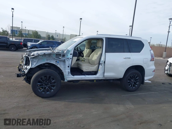 2021 Lexus GX with VIN JTJAM7BX6M5289404, listed as a IAAI auction lot 41695616 with 57,737 mi miles. Bid and sale history available at carsss.com. Image 15.
