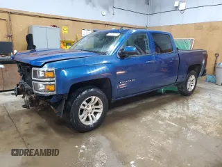 2015 Chevrolet Silverado 1500 LT with VIN 3GCUKREC6FG235333, listed as a Copart auction lot 48723705 with 168,574 mi miles and Clean Title. Bid and sale history available at carsss.com. Image 1.