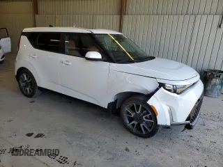 2024 Kia Soul EX with VIN KNDJ33AU1R7227989, listed as a Copart auction lot 49876455 with 8,286 mi miles and Salvage Title. Bid and sale history available at carsss.com. Image 4.