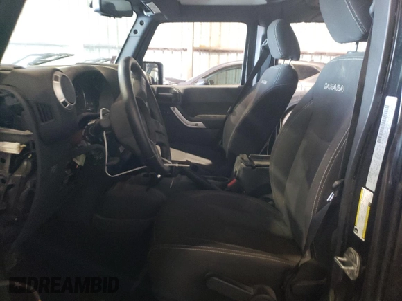 2016 Jeep Wrangler Unlimited Sahara с VIN 1C4BJWEG0GL280087, выставлен на аукционе Copart как лот 86988144 с пробегом Не указан миль и Чистый • Clean title. История ставок и продаж доступна на DreamBid. Изображение 7.