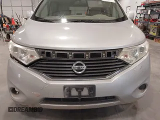 2012 Nissan Quest SL with VIN JN8AE2KP3C9031002, listed as a IAAI auction lot 42000087 with 107,595 mi miles. Bid and sale history available at carsss.com. Image 12.