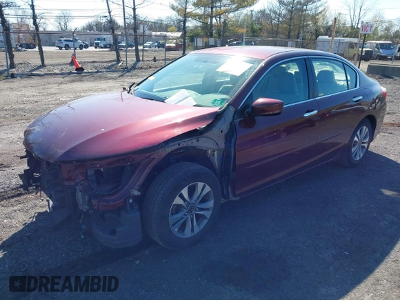 2014 Honda Accord LX with VIN 1HGCR2F34EA308629, listed as a IAAI auction lot 41976263 with 74,329 mi miles and . Bid and sale history available at carsss.com. Image 18.