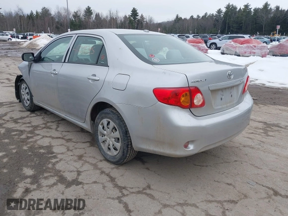 2010 Toyota Corolla with VIN 2T1BU4EE2AC291410, listed as a IAAI auction lot 41709795 with 148,598 mi miles. Bid and sale history available at carsss.com. Image 3.