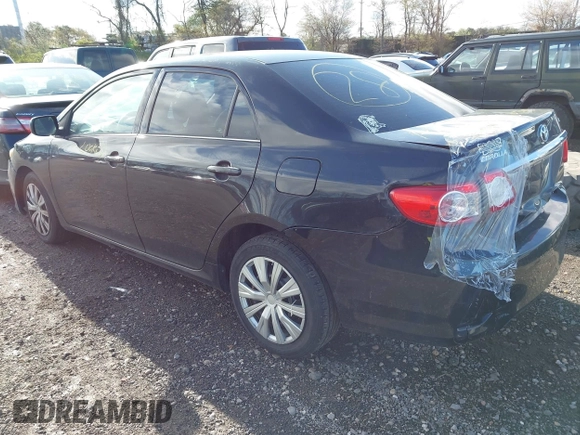 2013 Toyota Corolla L with VIN 2T1BU4EE0DC967387, listed as a IAAI auction lot 42142298 with Not Provided miles. Bid and sale history available at carsss.com. Image 3.