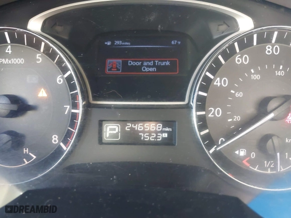 2013 Nissan Altima 2.5 SL with VIN 1N4AL3AP1DN541968, listed as a IAAI auction lot 41865104 with 246,568 mi miles. Bid and sale history available at carsss.com. Image 16.
