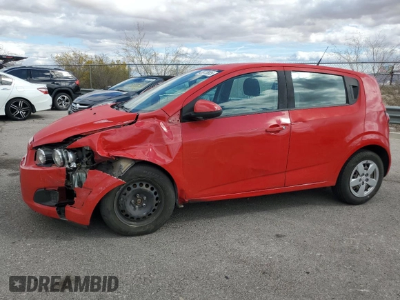 2013 Chevrolet Sonic LS with VIN 1G1JA6SH0D4206336, listed as a Copart auction lot 48973885 with 69,788 mi miles and Salvage title. Bid and sale history available at DreamBid. Image 1.