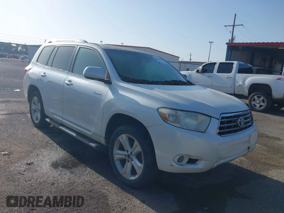 2010 Toyota Highlander Limited with VIN 5TDYK3EH9AS012546, listed as a IAAI auction lot 42555968 with 219,607 mi miles and . Bid and sale history available at DreamBid. Image 1.