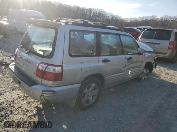 2001 Subaru Forester S w/Premium Pkg with VIN JF1SF65681H749189, listed as a Copart auction lot 48116675 with 249,709 mi miles and Salvage Title. Bid and sale history available at carsss.com. Image 3.