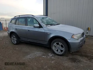 2006 BMW X3 3.0i с VIN WBXPA93426WD34413, выставлен на аукционе Copart как лот 52744904 с пробегом 149 609 миль миль и Чистый • Clean title. История ставок и продаж доступна на DreamBid. Изображение 4.