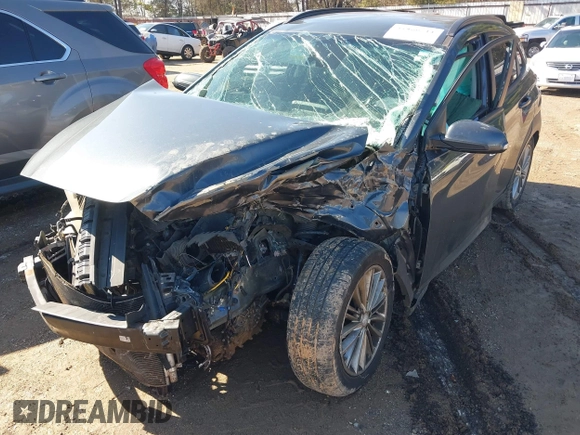 2019 Hyundai Kona SEL with VIN KM8K22AA7KU291349, listed as a IAAI auction lot 41466711 with Not Provided miles and . Bid and sale history available at DreamBid. Image 6.