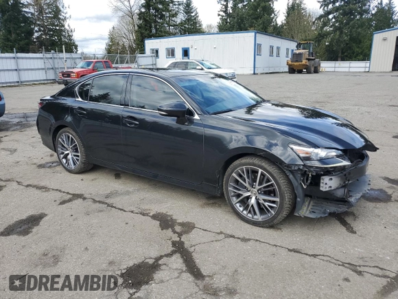 2018 Lexus GS 350 with VIN JTHCZ1BL1JA007789, listed as a Copart auction lot 52161195 with 63,808 mi miles and Salvage title. Bid and sale history available at DreamBid. Image 4.