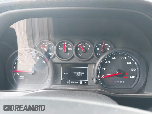 2021 Chevrolet Silverado 1500 Work Truck with VIN 3GCUYAEF6MG177134, listed as a IAAI auction lot 42080959 with 95,973 mi miles and . Bid and sale history available at DreamBid. Image 7.