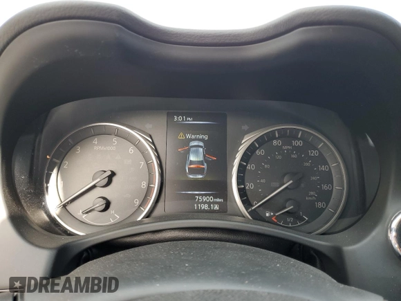 2020 Infiniti Q50 3.0t SPORT with VIN JN1EV7AP1LM205936, listed as a Copart auction lot 86048344 with 75,900 mi miles and Salvage Title. Bid and sale history available at carsss.com. Image 9.