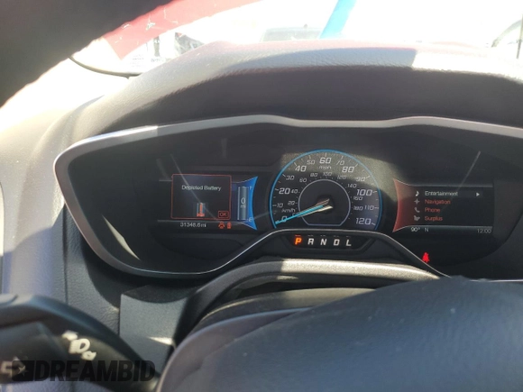 2016 Ford Focus Electric z VIN 1FADP3R4XGL203321, wystawiony jako Copart lot #49540014 z przebiegiem 31 348 mil mil oraz Nie do naprawy. Historia ofert i sprzedaży dostępna na DreamBid. Obrazek 9.