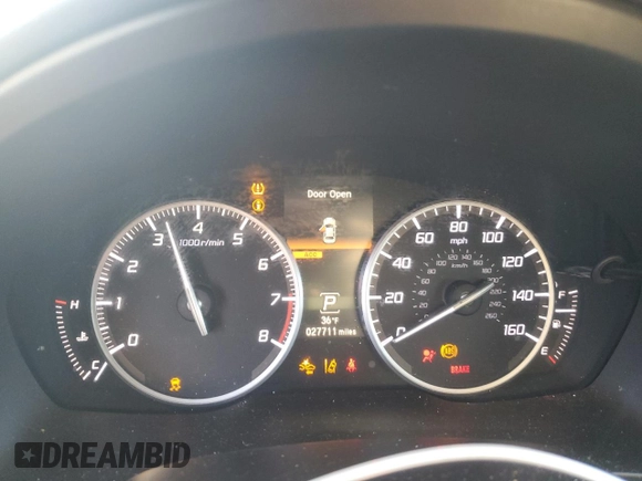 2022 Acura ILX with VIN 19UDE2F32NA004327, listed as a Copart auction lot 89387245 with 27,711 mi miles and Salvage Title. Bid and sale history available at DreamBid. Image 9.