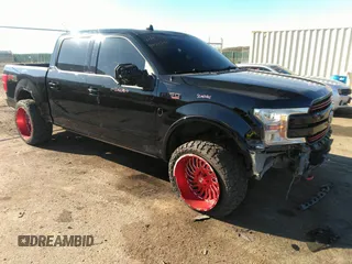 2018 Ford F-150 XL with VIN 1FTEW1EG9JFD91437, listed as a IAAI auction lot 40782837 with 99,134 mi miles and . Bid and sale history available at DreamBid. Image 1.